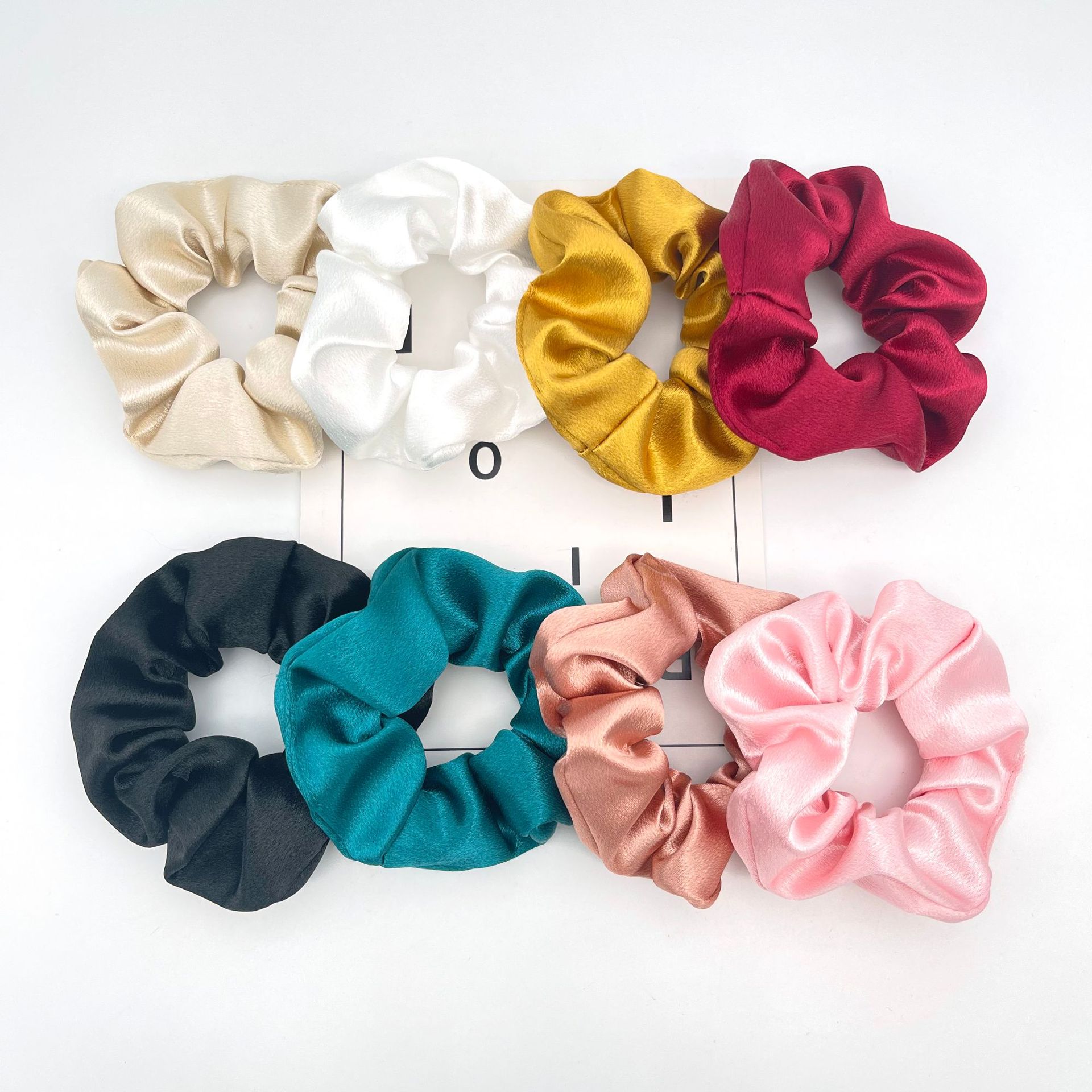 Silk large intestine hair band, hair accessory and fashionable hair rope 095159305 pic 14