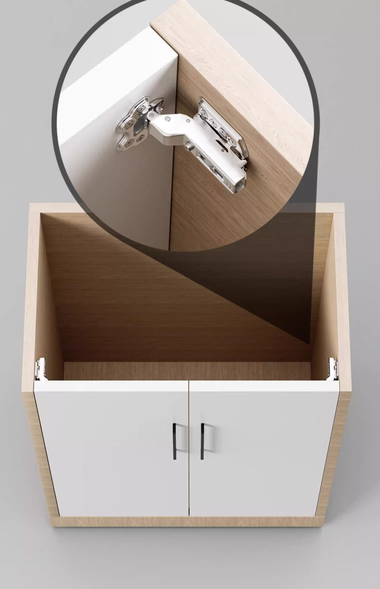 牛头特厚3.0铰链304不锈钢阻尼缓冲衣橱柜门液压飞机弹簧合页五金详情25