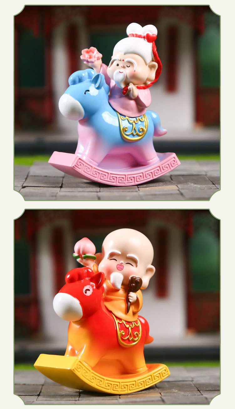 Yunjian Xianma Du Blind Box, trendy tabletop resin decorative figurines, toys, gifts, cute and fun decorative blind boxes pic 8