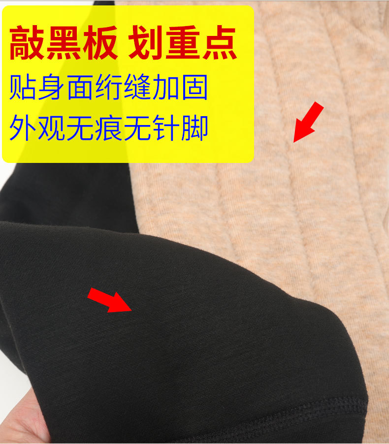东北100%羊毛长护膝棉裤男士冬季高腰加厚绒貂绒色拉姆保暖裤女款详情12
