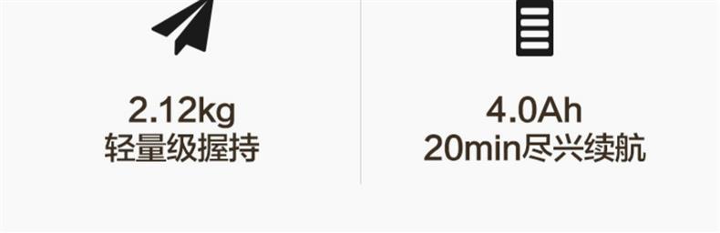 WU633 car wash machine, high-pressure lithium battery cleaning machine, brushless wireless water, WU623 electric car wash water pic 3
