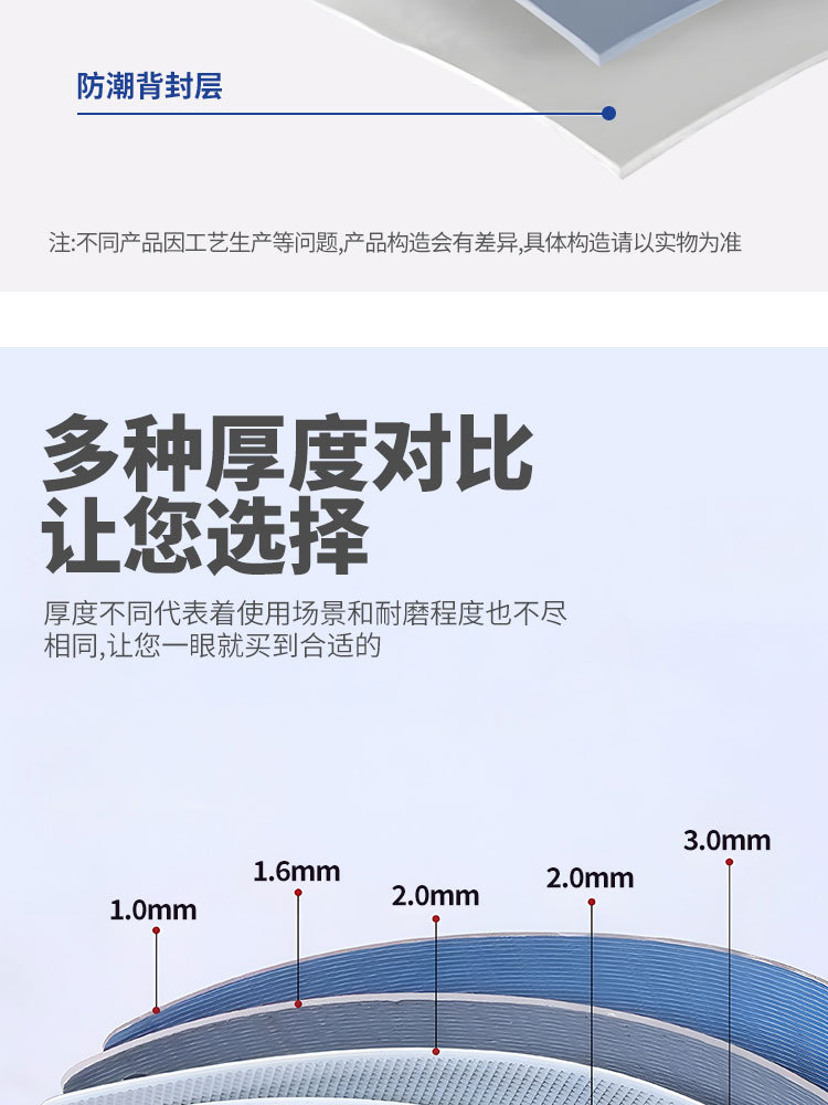 地板革水泥地直接铺家用商用耐磨自粘工程革pvc3米宽砖地专用加厚详情12