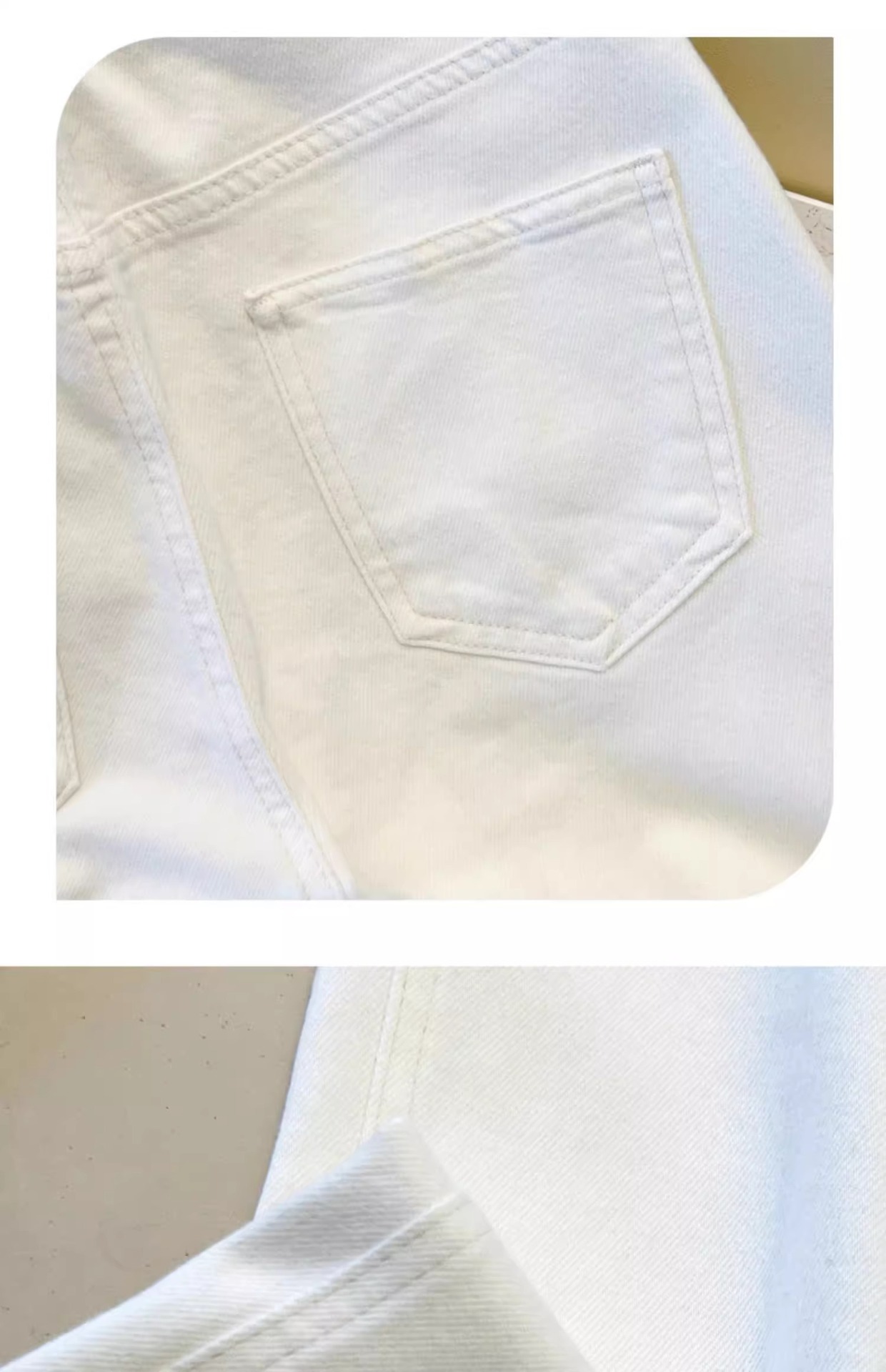 浅蓝色阔腿牛仔裤女秋季2025新款今年流行的垂感显瘦宽松直筒裤子详情14