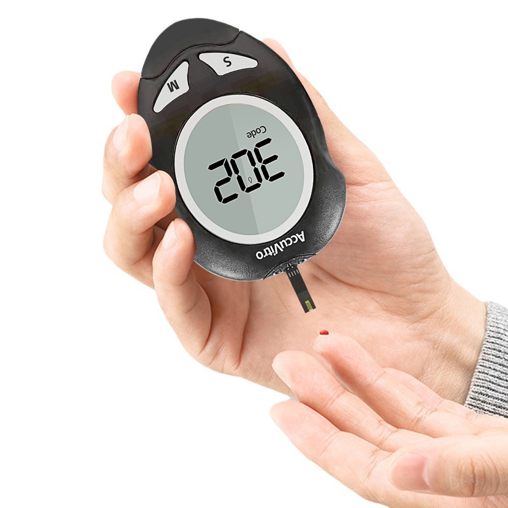 Cross-border exclusive home blood glucose meter without adjustment, English packaging includes test paper, fully automatic blood glucose detection instrument pic 10