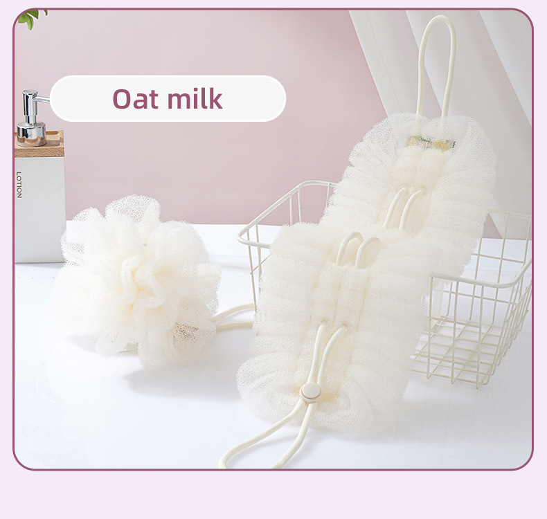 Stretch bath ball; back scrubber; two-in-one washcloth.详情15