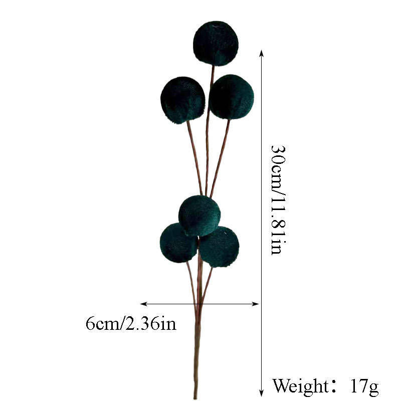 Merry Christmas! New velvet sphere ball paddle Christmas tree decoration Christmas tree wreath decoration factory store pic 21