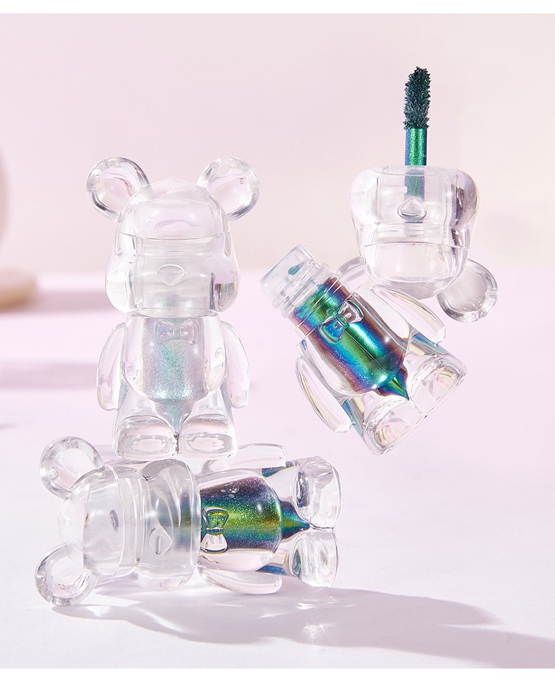 【跨境专供】QICIY变色龙眼影欧美彩妆6色眼影珠光细闪小熊眼影详情15