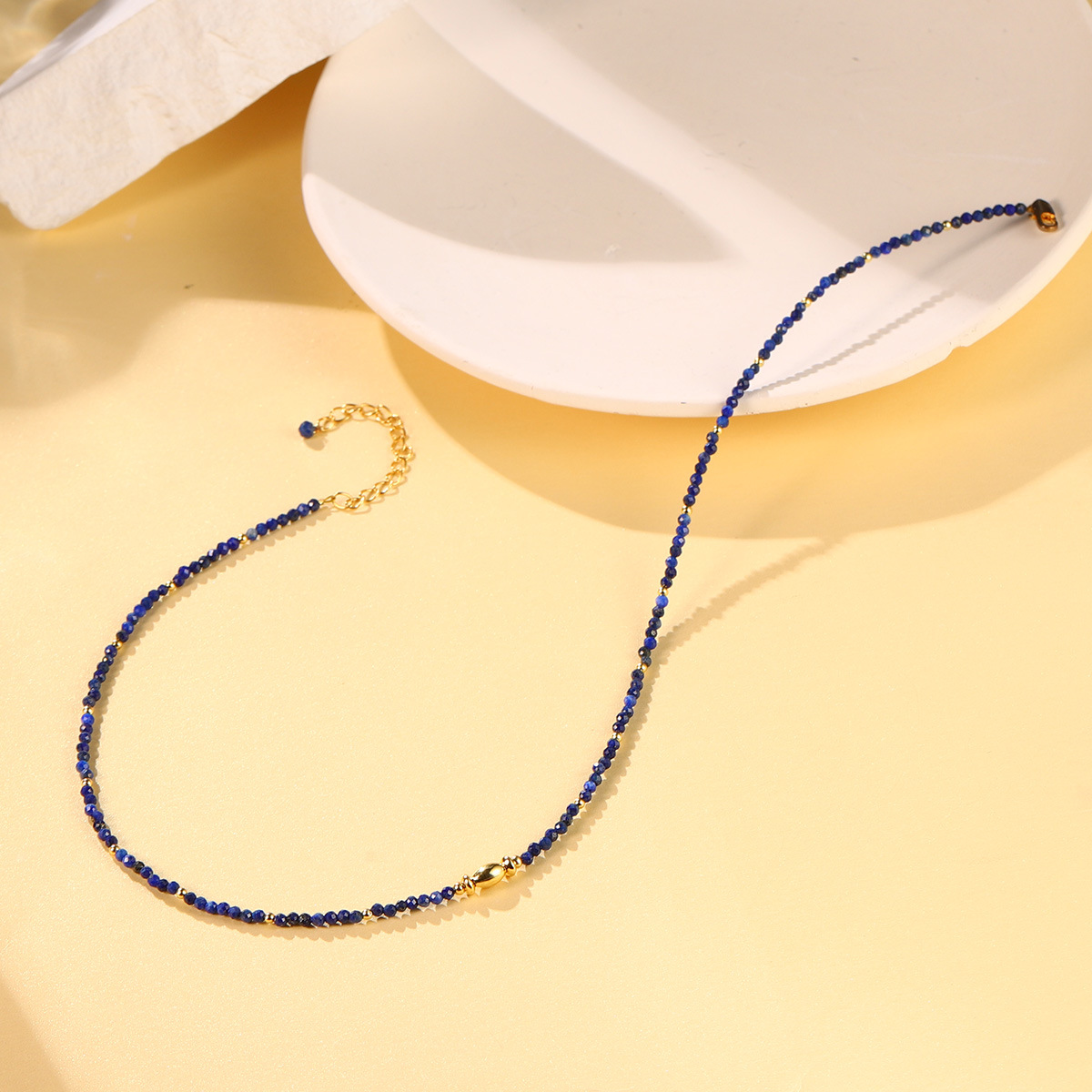 新款ins小众设计多彩串珠高级感简约项链天然珍珠时尚多巴胺颈链详情28