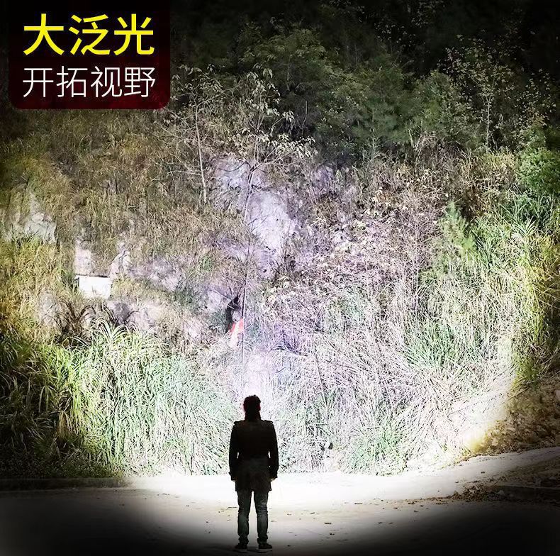 八核巨亮自行车灯车前灯充电强光超亮夜骑头灯防水山地车骑行装备详情10