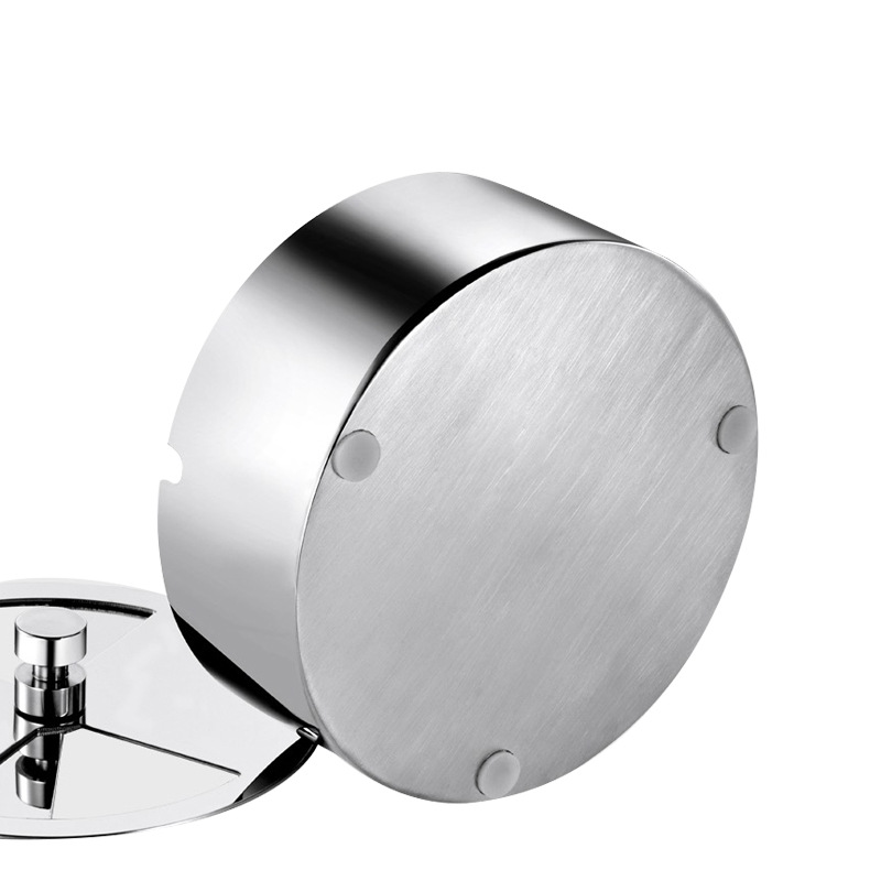 Thickened rotating cover stainless steel ashtray for car, windproof ashtray, office and household countertop, ashtray, car gift pic 25