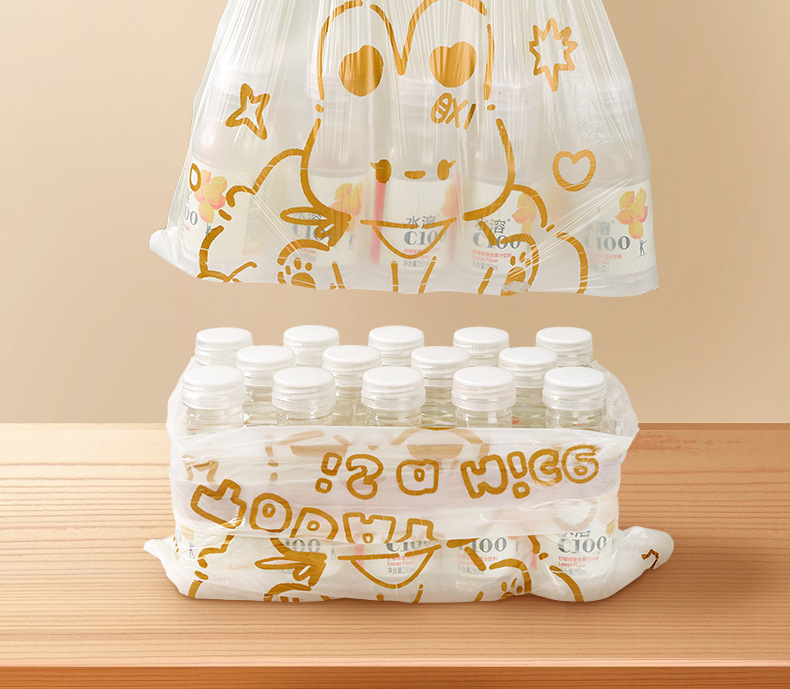 kat1印花抽绳垃圾袋家用厨房大容量加厚防漏耐高温自动收口垃圾袋详情8