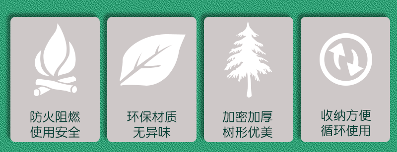纯PE圣诞树豪华加密云杉仿真欧洲冷松跨境亚马逊热销款圣诞树装饰详情4