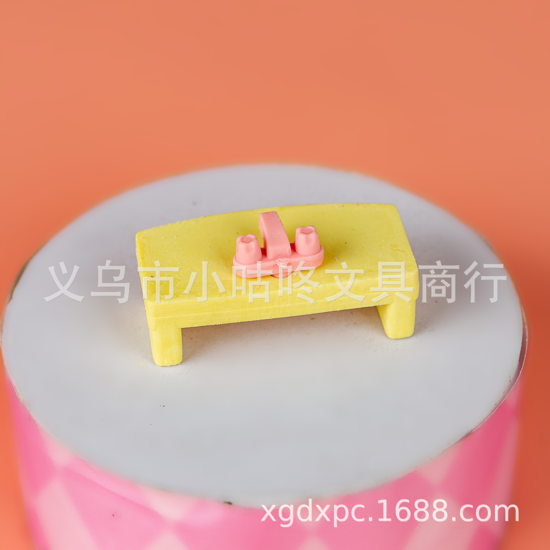 xgd-2408卡通浴室沐浴露洗发水泡澡桶小板凳花洒浴室系列套装橡皮详情13