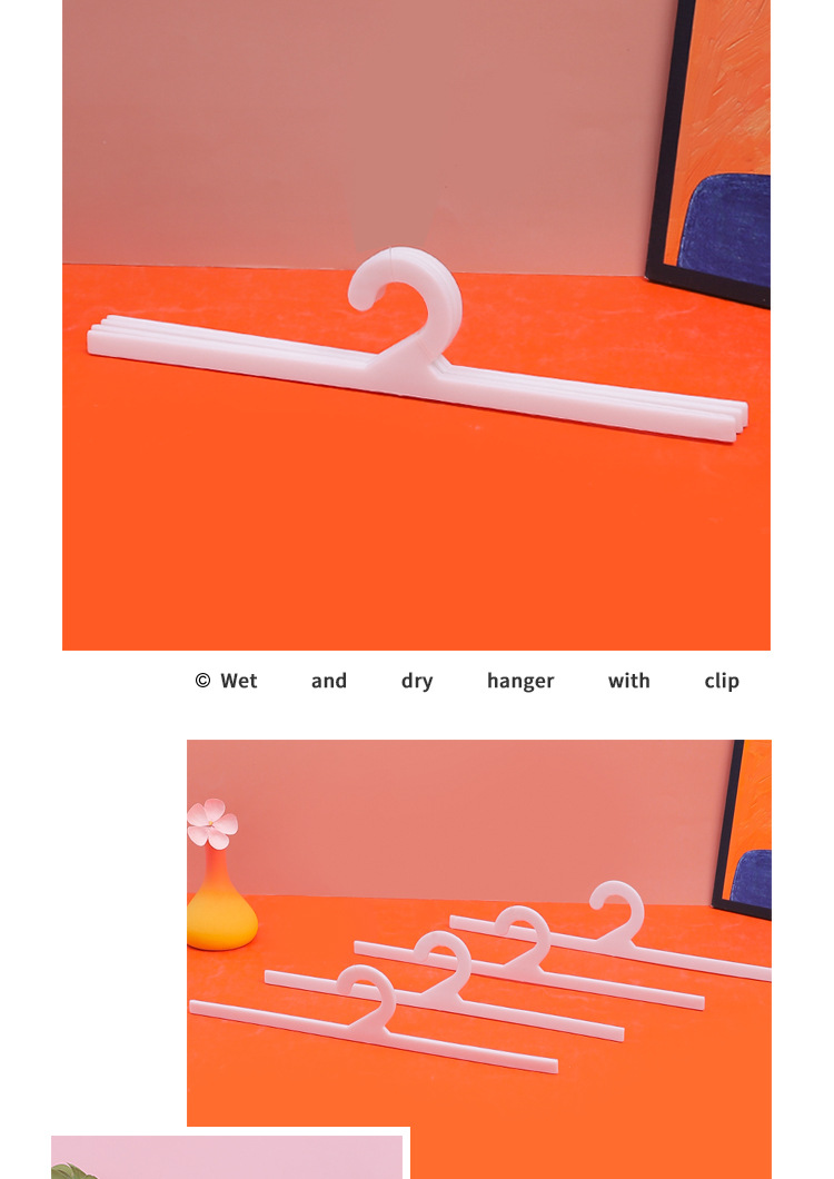 Seamless thickened and anti-slip adhesive hooks, white plastic hooks, row of card slot hooks, meat hooks, nail-free adhesive household hanging items pic 7
