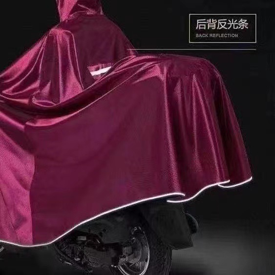 雨楠长款电动车雨衣一次性雨衣防风防水透气详情12