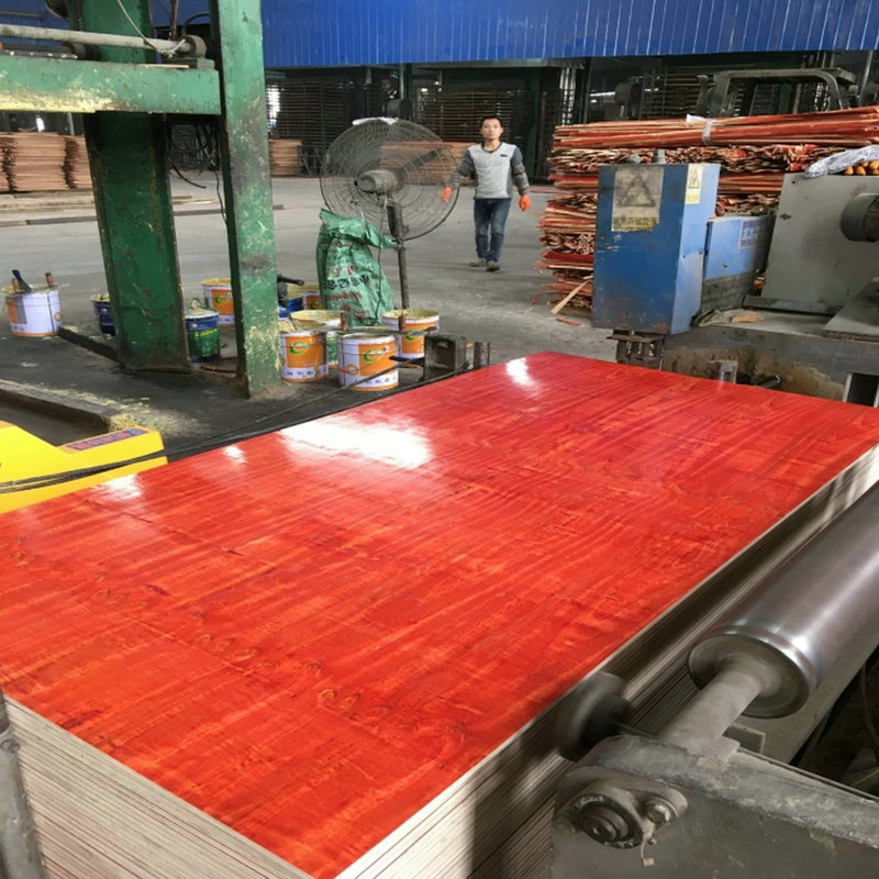 厂家货源建筑模板工地工程酚醛胶镜面胶合板黑板松木建筑木模板详情12