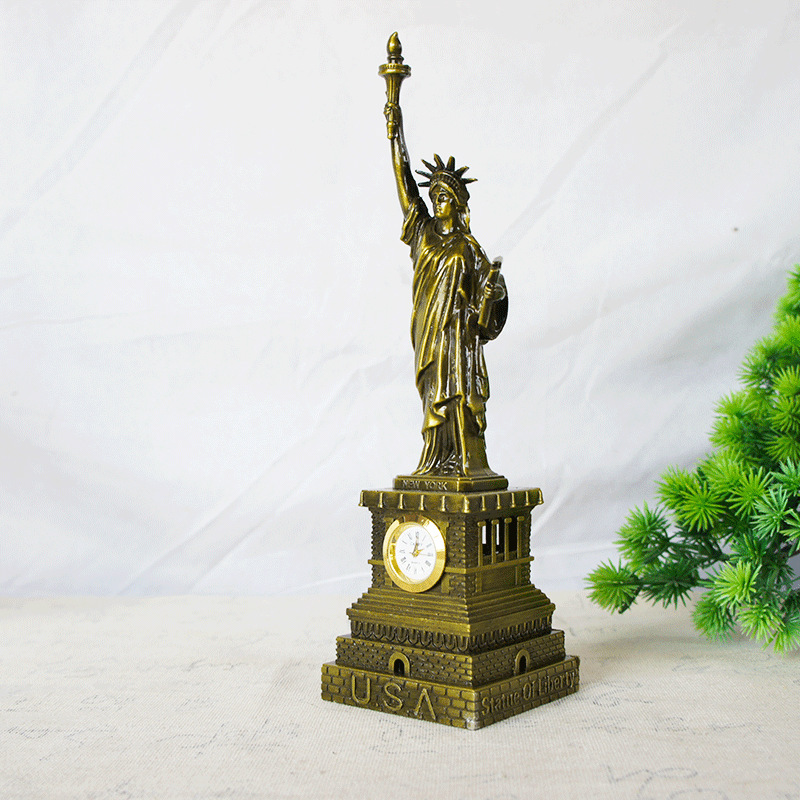 Creative metal handicrafts, American home craft ornaments, Statue of Liberty model ornaments in multiple sizes pic 4