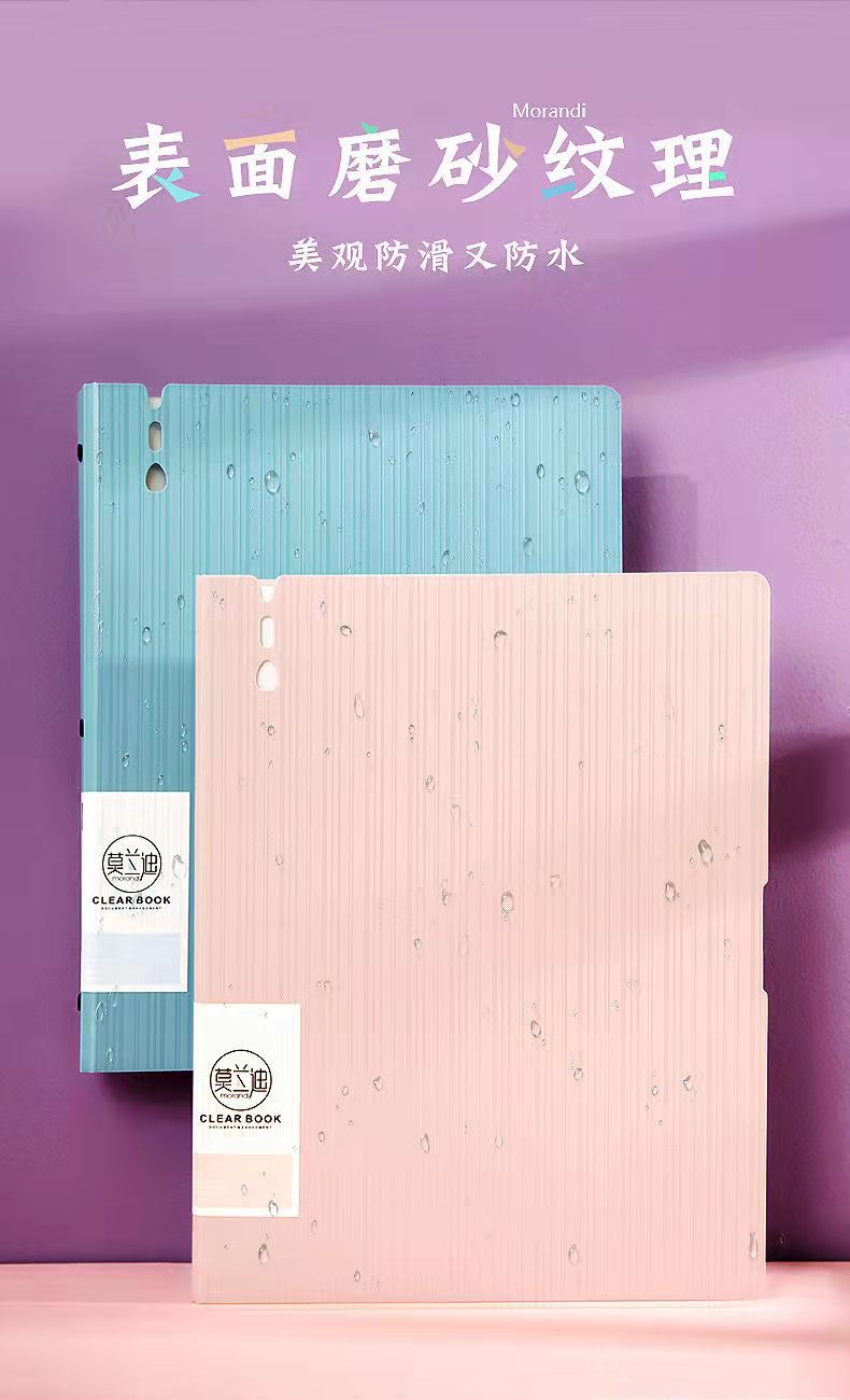 A folder with multiple layers of inserts, a 60-page large-capacity subject-classified test paper holder, and a data storage book for holding test papers pic 7