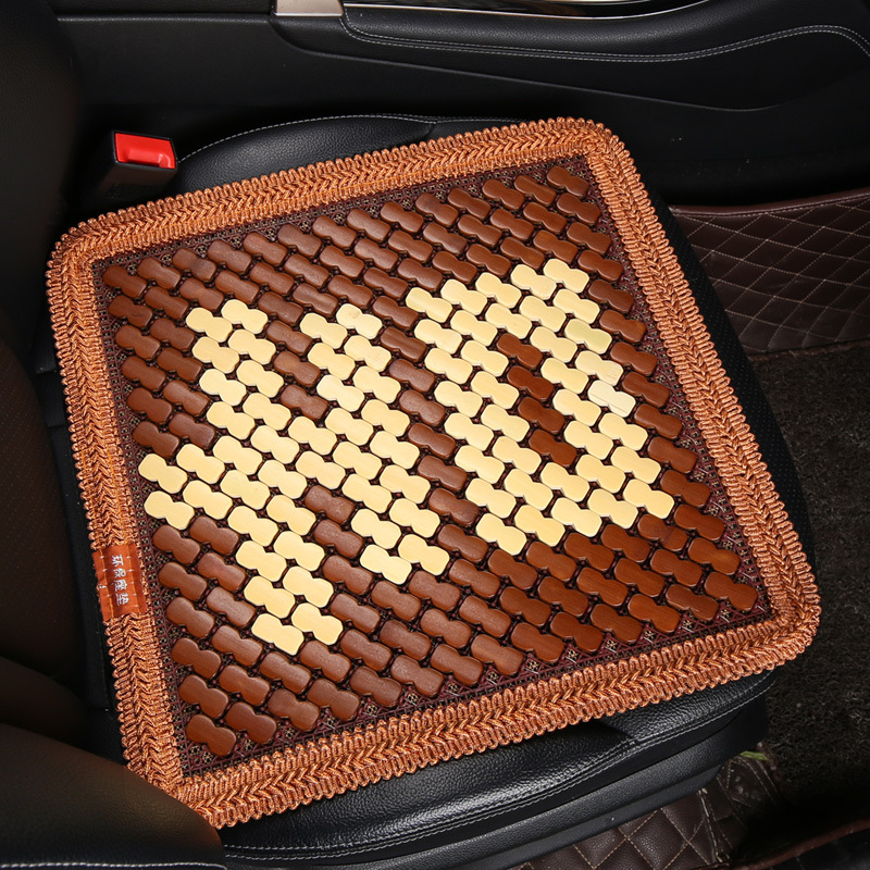 Summer car seat cushions are cool and breathable. Car cooling pads, single-piece seat cushions, office seat cushions, bamboo mat car cushions pic 31