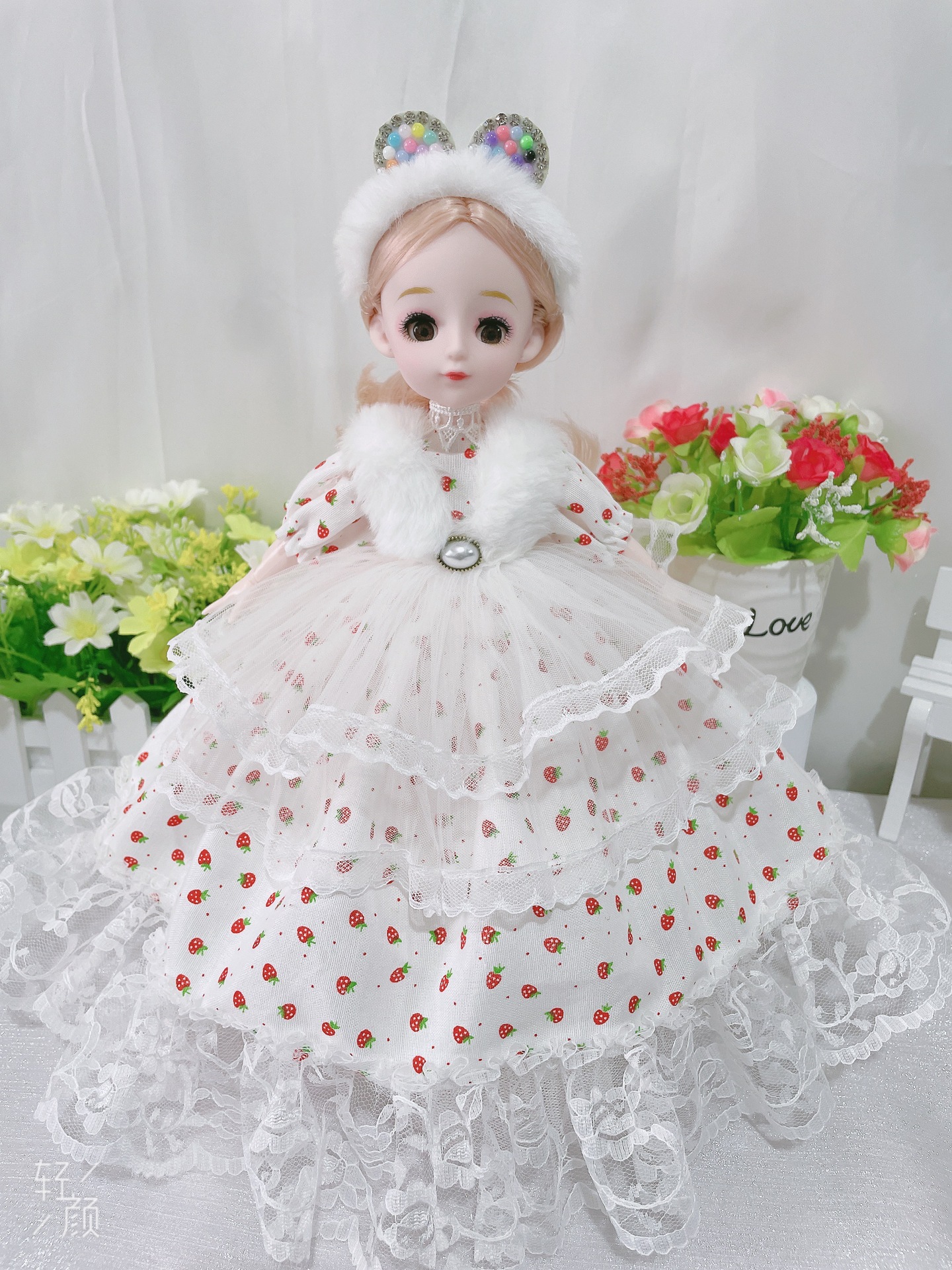 New 30CM singing and blinking smart Barbie doll Lolita doll Vinyl toy doll in stock pic 4