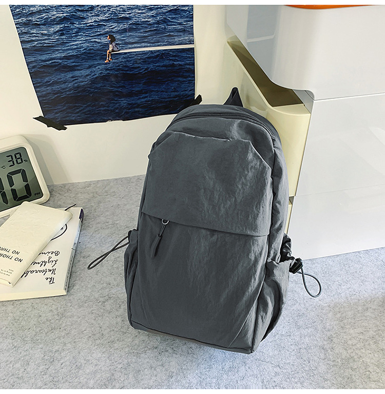 新款多功能防泼水双肩胸包男女轻便出游小背包男士户外登山斜挎包详情26