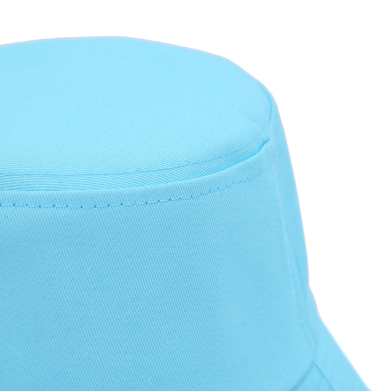 纯棉渔夫帽刺绣LOGO遮阳帽男女时尚户外钓鱼帽现货批发运动垂钓用品详情13