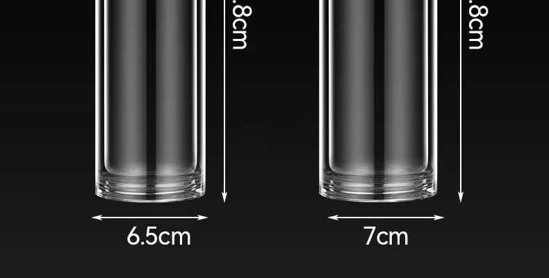 一键速开杯车载茶水分离杯泡茶加厚双层玻璃杯网红高硼硅杯子批发详情33