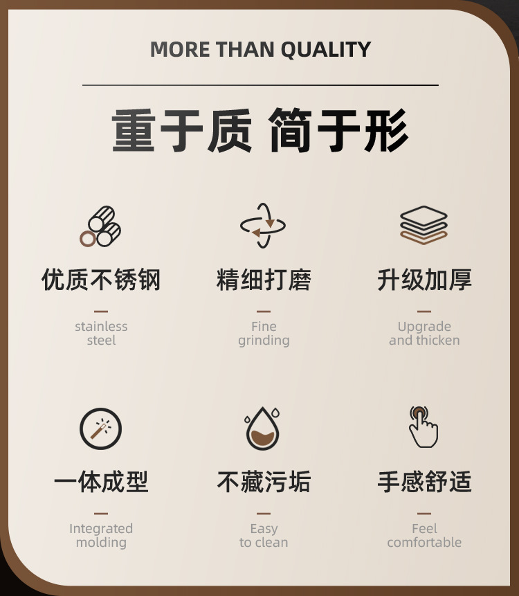 1010系列不锈钢刀叉勺西餐具牛排刀叉勺套装冰勺搅拌勺披萨牛油刀详情2