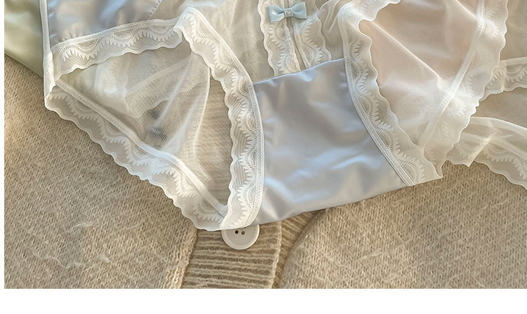 新品大码国风少女系蕾丝纯欲仙气少女中腰内裤棉档包臀三角裤批发详情17