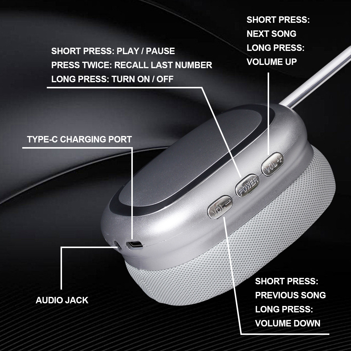 Carefully selected best-selling over-ear Bluetooth headphones B35 with true stereo HIFI sound quality, complete certificates in stock, wireless headphones pic 8