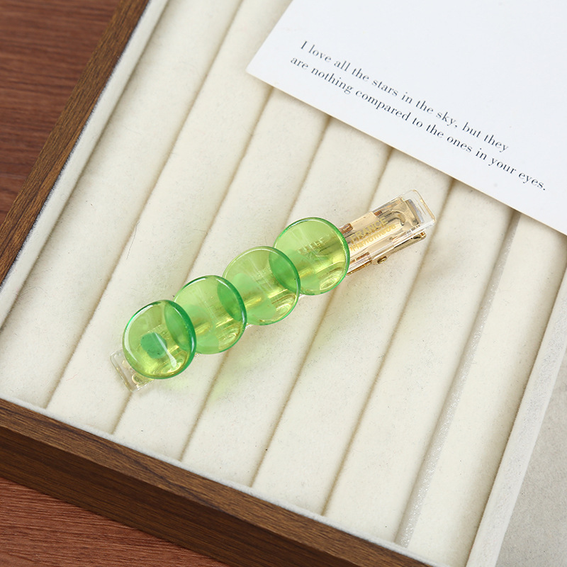 精致花朵鸭嘴夹字夹后脑勺侧边刘海碎发卡简约百搭侧边碎头饰批发详情7