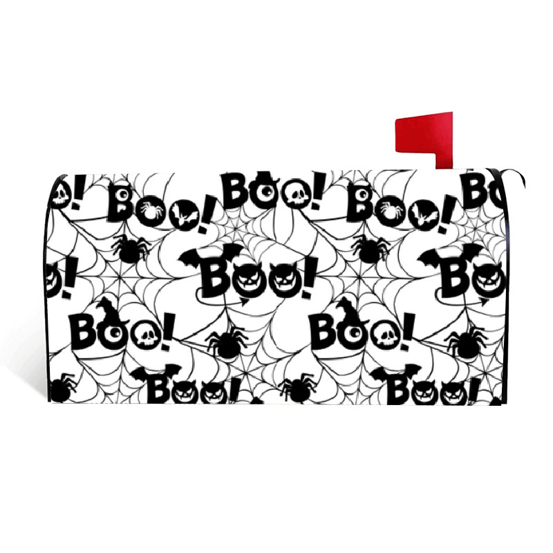 New cross-border elastic band Halloween decoration mailbox cover, Oxford cloth garden mailbox protection dust cover pic 15