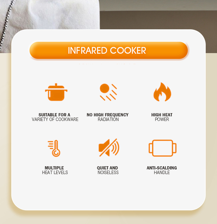 JAMAKY电陶炉家用触摸式电炉2000w大功率节能爆炒电陶炉批发JMK7004详情8