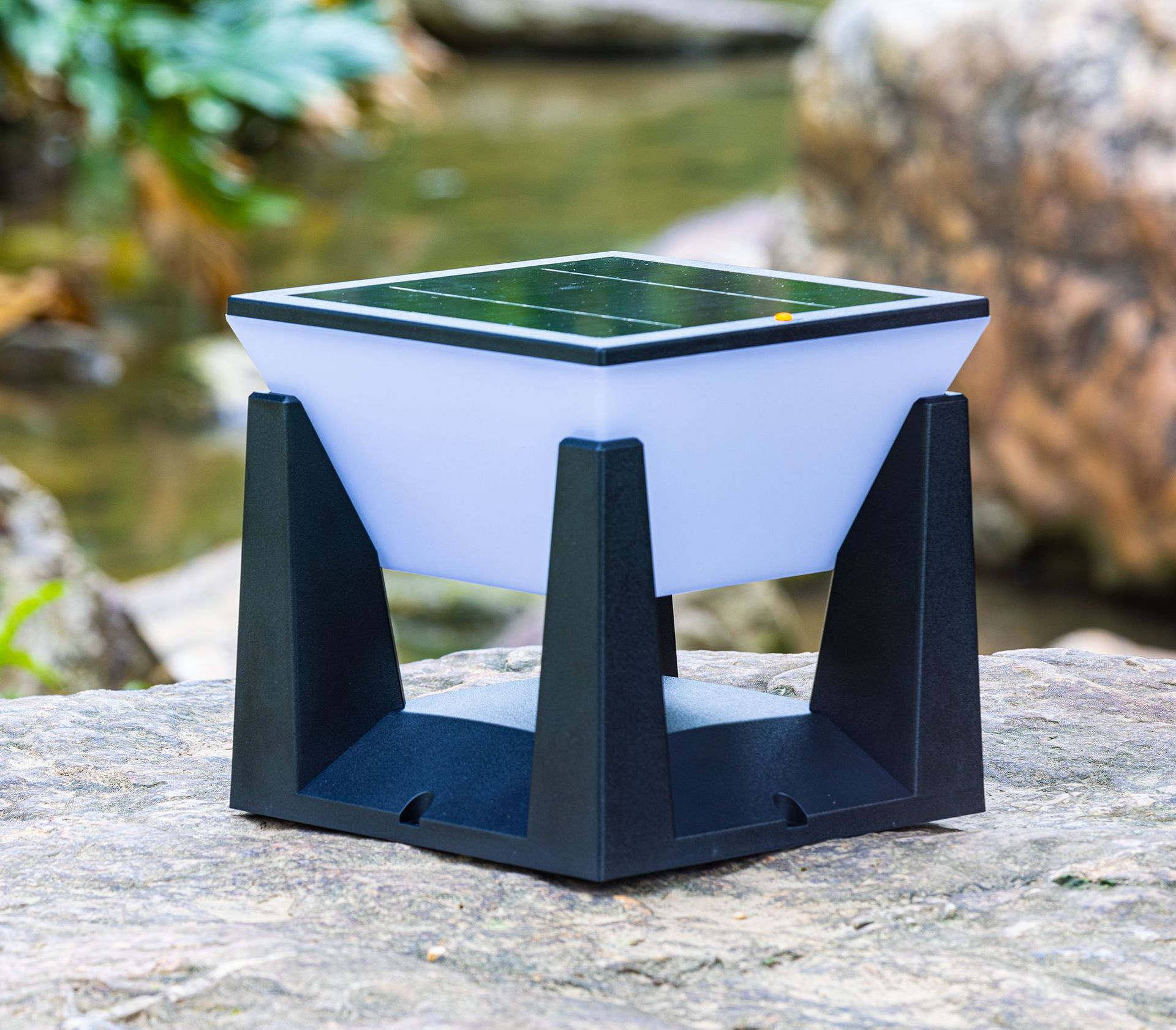 New cross-border solar column head lamp, outdoor fence and fence column lamp, garden simple waterproof outdoor courtyard lamp pic 11