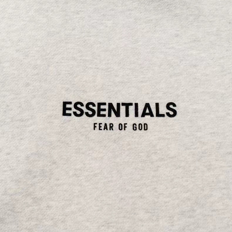 FOG ESSENTIALS第八季复线高街宽松情侣重榜卫衣背后植绒连帽卫衣详情7