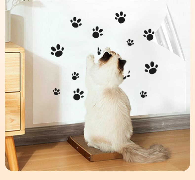 乳胶漆墙面透明保护膜静电不伤白墙贴防踢脏防潮贴纸墙壁防水贴膜详情24