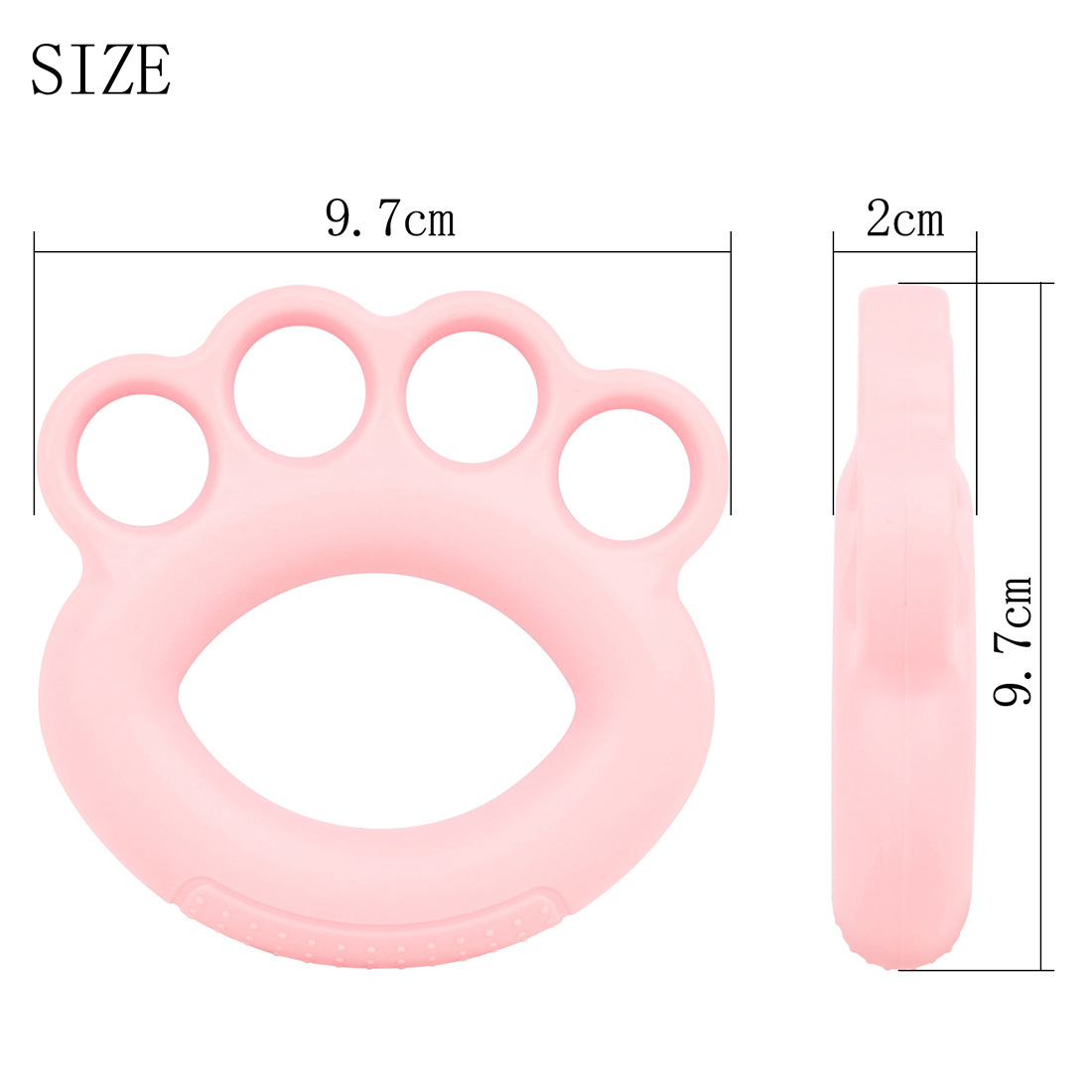 Children and adults, piano and guitar silicone balls, finger strength trainers, grip strength trainers, five-finger grip strength trainers, hand massage rings pic 2