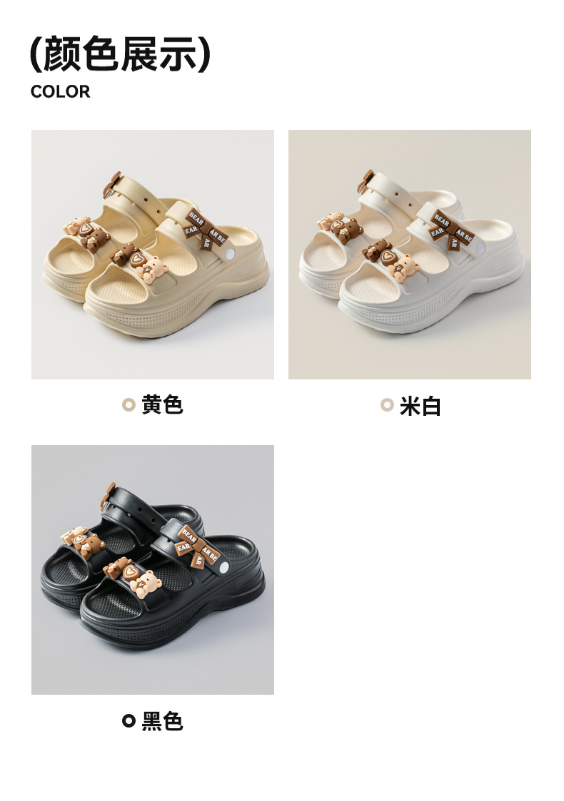 厚底凉鞋女款夏季2025新款外穿海边沙滩防滑防臭eva两穿拖鞋女士详情5