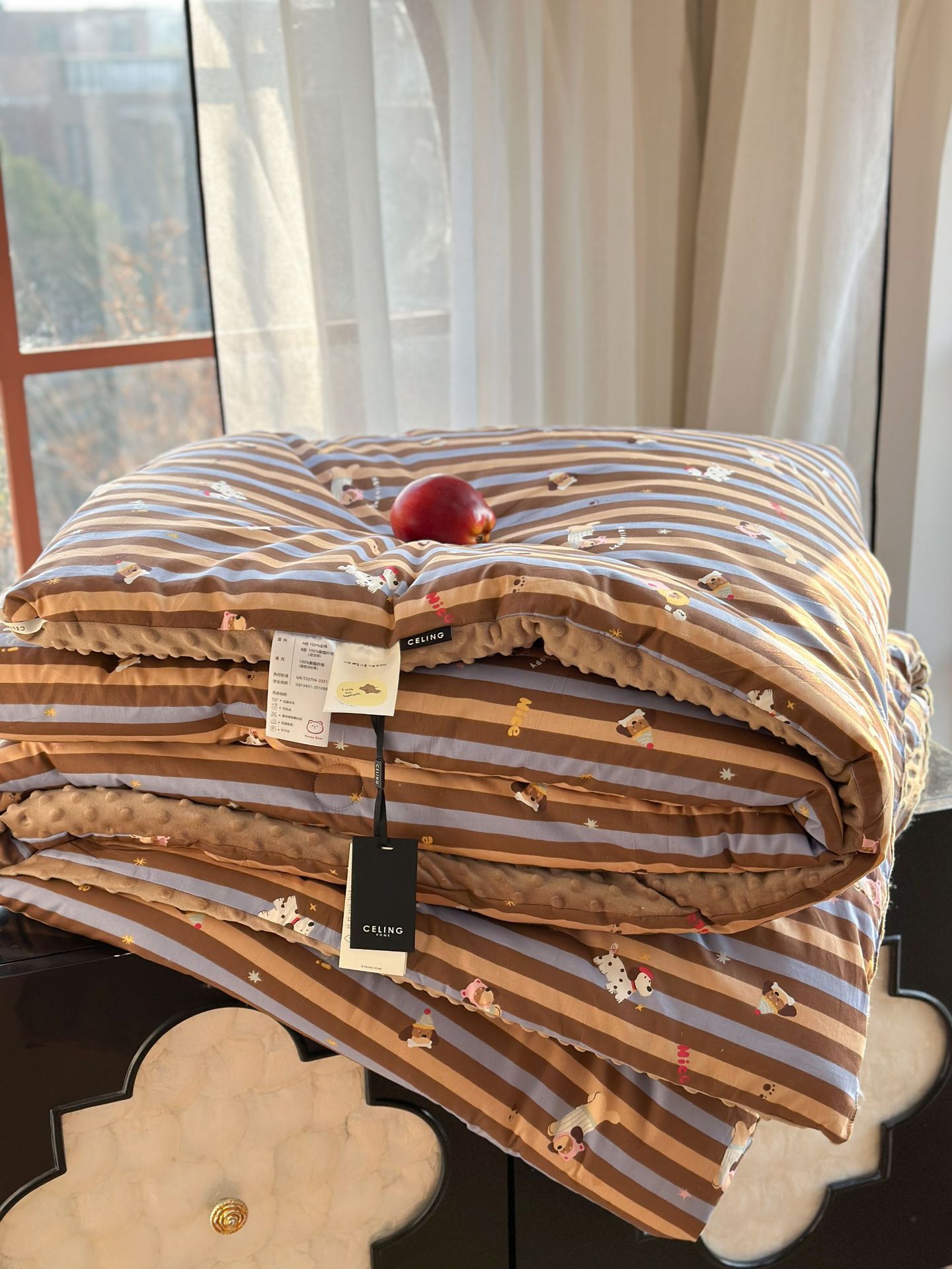 13372 All-cotton cartoon small floral print spring and autumn quilt soothing, bean quilt warm and fleece winter quilt core pic 85