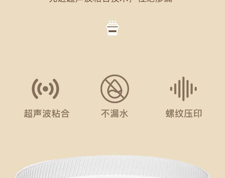 咖啡杯一次性带盖纸杯子批发定制奶茶外带打包双层中空牛皮热饮杯详情18