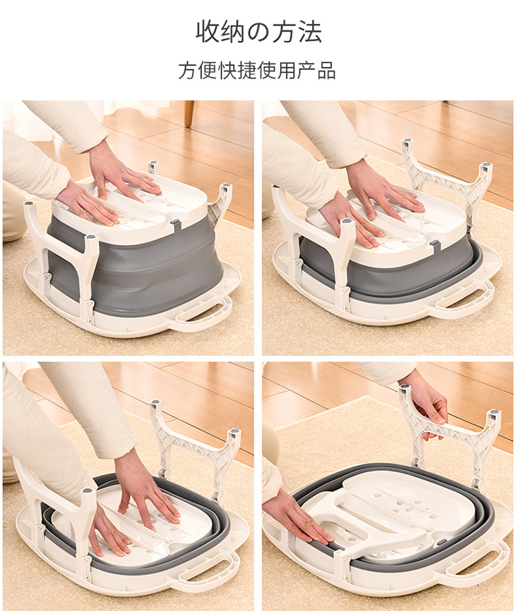 sp sauce foldable foot bath tub, home massage foot basin, constant-temperature foot bath basin, portable wonder pic 26