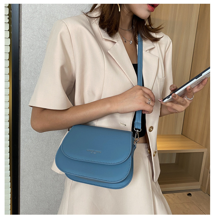 马鞍包女斜挎包包2022新款潮少女夏季简约时尚潮流洋气单肩小包女详情22