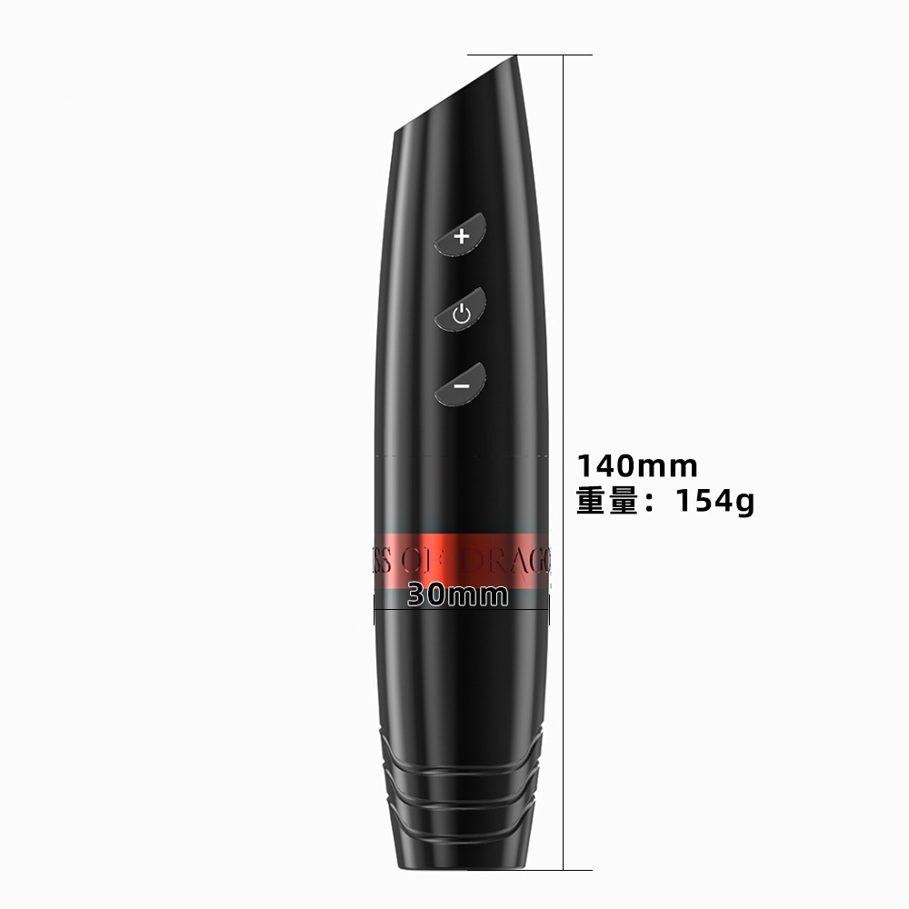 The new shanilak Dragon Kiss wireless charging tattoo pen set comes with a tattoo beauty tool pic 6