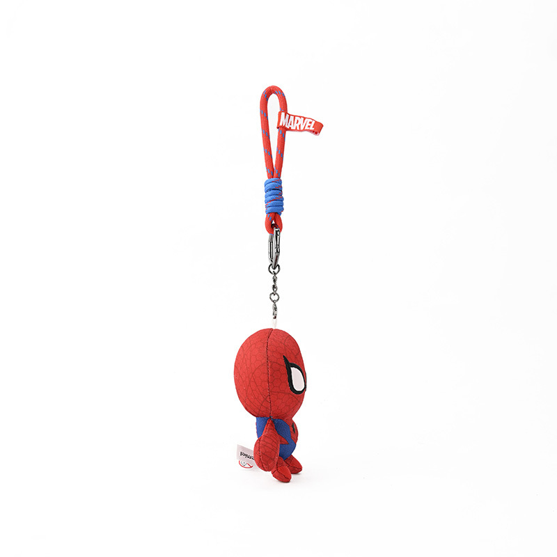 Disney-authorized Marvel Spider-Man, Iron Man and Hulk plush toy pendant Captain America keychain pic 19