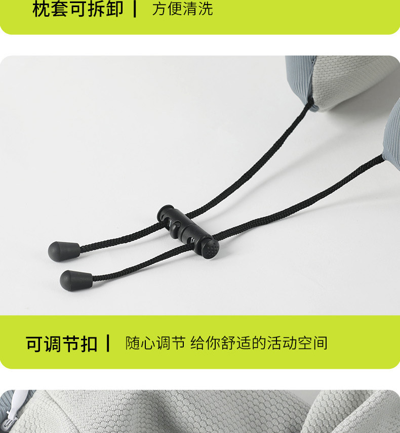 New U-shaped pillow, neck support pillow, memory foam neck support pillow, office nap pillow, travel portable pillow pic 12