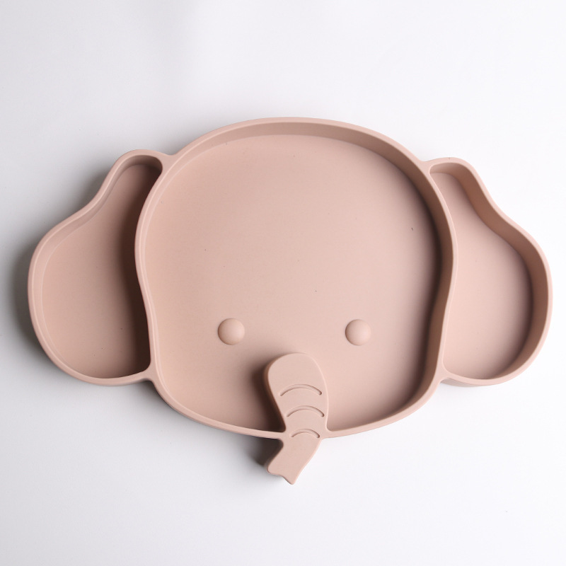 可跨境现货批发母婴产品儿童餐具辅食碗辅食硅胶餐盘详情6