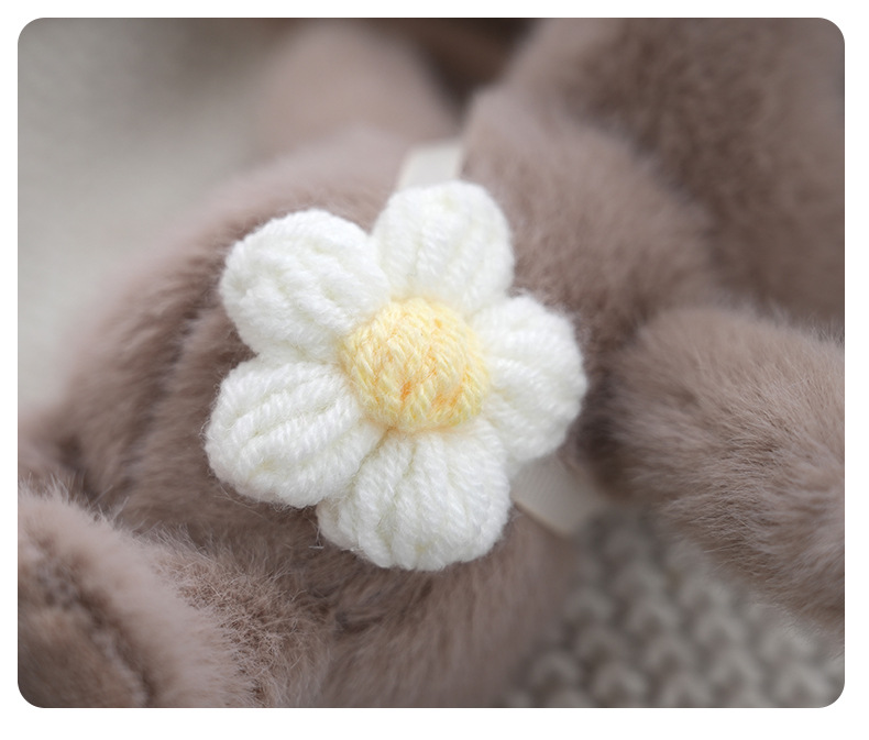 Cute little rabbit pendants, cute bags, plush decorations, toy dolls, keychains, trendy schoolbags, dolls, figurines, wholesale pic 15