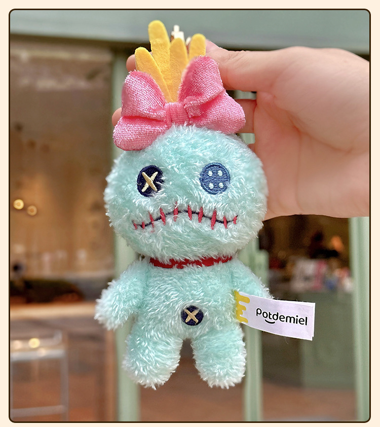 The official Disney potdemiel honey jar, Disney-style small gold pendant, plush toy, and schoolbag are so cute pic 5