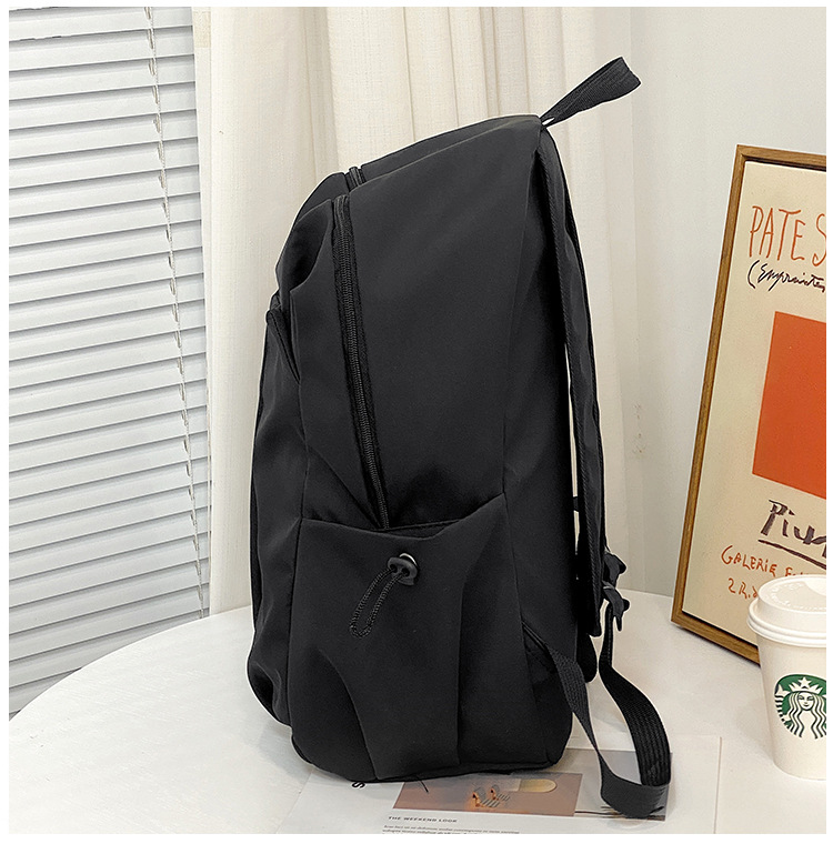 跨境新款双肩包大容量男女学生书包简约休闲短途出差商务电脑包详情25