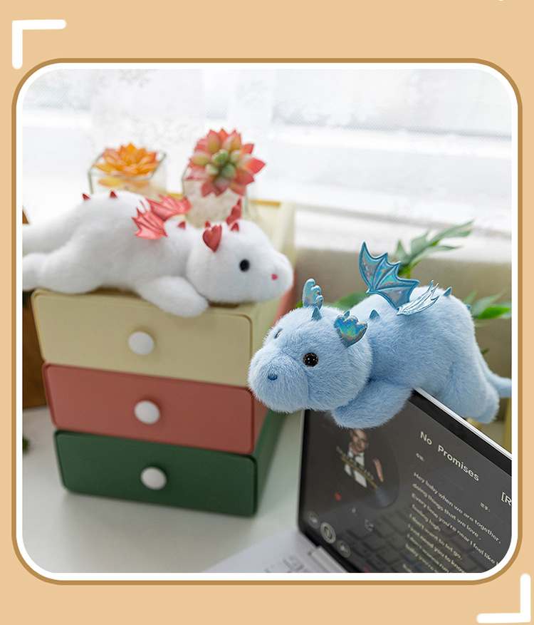 Cartoon flying dragon plush toys, dinosaur palm treasures, birthday gifts, office ornaments, dolls, plush toys wholesale pic 6